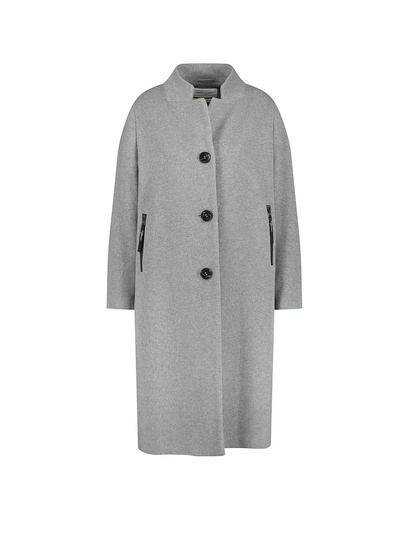 GERRY WEBER | Wollmantel | grau